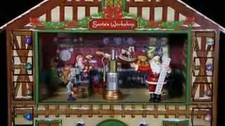 23963 Mr Christmas Animated Advent House [upl. by Lumbard]