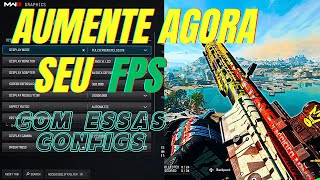 MAIS FPS NO WARZONE 3 EM PC FRACO [upl. by Giza133]