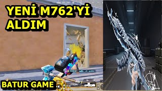 YENİ BUZ M762Yİ ÇIKARDIM BATUR GAME SOLO SQUAD PUBG MOBİLE [upl. by Koffman611]