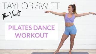 TAYLOR SWIFT STANDING PILATES DANCER WORKOUTNO EQUIPMENT APARTMENT FRIENDLY [upl. by Frechette]