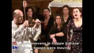 Gorizia tu sei maledetta  Italian war song with English subtitles [upl. by Brandyn157]