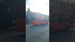 London Bus Route 221 leaving North FInchley london [upl. by Ymmat]