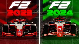 2023 vs 2024 F2 Comparison I Whos Faster Qatar  Abu Dhabi [upl. by Ailic317]