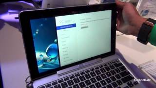 Samsung Ativ Smart PC Pro Hands On  Deutsch  IFA 2012 [upl. by Eserahc]