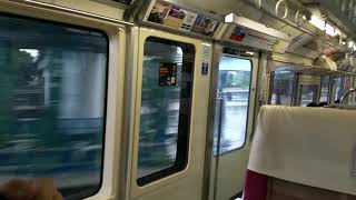 The Monorail from Hamamatsucho Station to Haneda Airport [upl. by Orms]