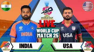 Dream cricket 24  India vs USA  t20 world cup match 2024 [upl. by Gracie]