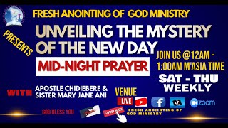 UNVEILING THE MYSTERY OF THE NEW DAY WITH FRESH ANOINTING OF GOD MINISTRY 6122024 [upl. by Durham11]