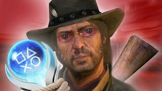 Red Dead Redemptions PLATINUM Trophy is WILD [upl. by Coppock294]