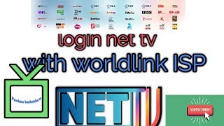 How to login net tv Nepal with worldlink ISP [upl. by Harwin627]