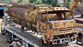 Restoration of almost 60 years old water tanker lying in the ground  Lets See [upl. by Sprague769]