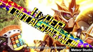 Kamen Rider ExAid Henshin Finisher Form Hyper Muteki [upl. by Sherborne]