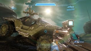 All Halo Warthogs  Sound Comparison and H2 H3 H4 Battle Rifles [upl. by Vladimar]