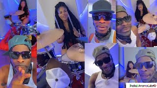 Shatta Wale Goes Into the Studio With His Girlfriend To Record A New Song And It Was Full Of Fun❤️ [upl. by Gnilsia]