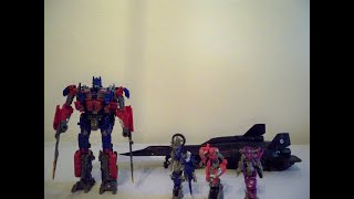 ROTF SS multipack bike triplets jetpowered optimus prime jetfire first impressions [upl. by Moser]