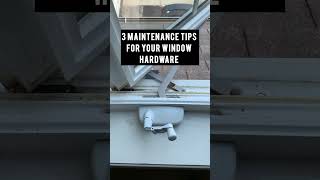 How to maintain and clean your window hardware 3 helpful tips [upl. by Welch]