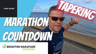 Countdown to Brighton Marathon My Taper Tips [upl. by Mukul]