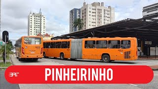 69  Movimentação de Ônibus  Terminal Pinheirinho [upl. by Ax776]