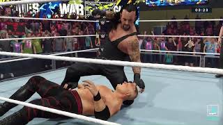 Kane vs The Undertaker Full Match at NXT War Games wwe2k23 [upl. by Coulter]