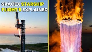 First Successful Booster Catch  SpaceX Starship Flight 5 Explained [upl. by Luba362]