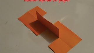 Ilusion Optica en papel [upl. by Sosthenna]