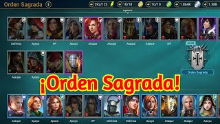 RAID Shadow Legends Guía de facciones Infrecuentes Raros y Épicos ¡Orden Sagrada [upl. by Nehpets]