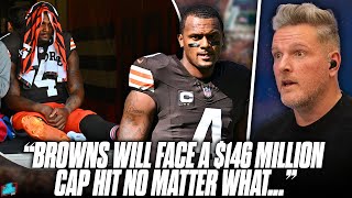 Browns Players Bury Fans Who Cheered After Deshaun Watson Tore Achilles  Pat McAfee Show [upl. by Akissej]