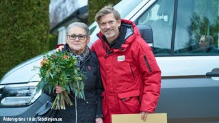 Berit i Ekeby vann husbilen i Postkodlotteriets Premiumvinst [upl. by Lisabeth]