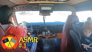 ASMR Driving in a Custom 1972 Dodge Van [upl. by Aisayt]