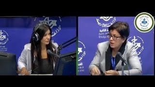 Mme Titouche Zahra du Ministère de la Poste et Mr Achour Moulai Commissaire Divisionnaire de Police [upl. by Enelyam]