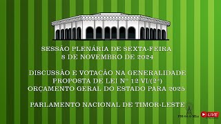 DISCUSSÃO E VOTAÇÃO NA GENERALIDADE [upl. by Georgina]