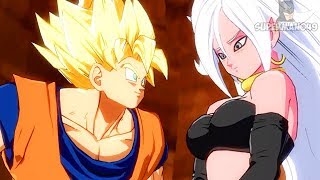 Goku Wants One on One Time With Android 21  Dragon Ball FighterZ Android Arc Playthrough Part3 [upl. by Ramor]