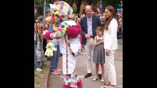 The Commonwealth Games mascot met Princess Charlotte in Birmingham [upl. by Alistair]