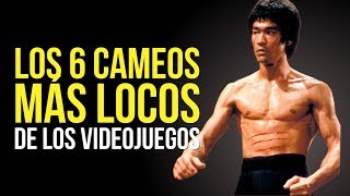 LOS 6 CAMEOS MÁS LOCOS de los videojuegos [upl. by Cleres335]