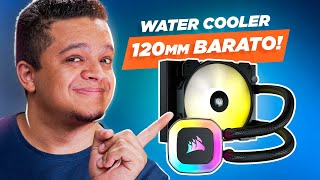 WATER COOLER de 120mm VALE A PENA Corsair H55 RGB [upl. by Otreblon]