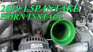 2019 L5P Wehrli Intake Horn Install Turn on subtitles [upl. by Neibart]