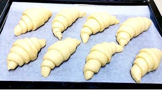 I found the easiest way to make a CROISSANT recipe  incredibly easy and fast [upl. by Alderson]