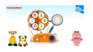 🐹 The Wheel Game  Fun Learning Games For Kids  babytv中文 🐹 [upl. by Aneerehs]