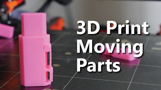 How to design 3D Printable Hinges  Make moving parts [upl. by Travax]