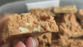 15 minutes microwave Pecan Candy Requested Creamy Melt in your Mouth homemade baking holiday [upl. by Runck]