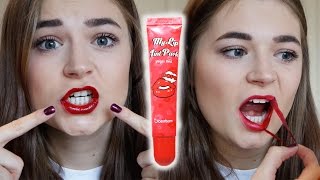 Berrisom PeelOff Lip Tint Review [upl. by Howell239]