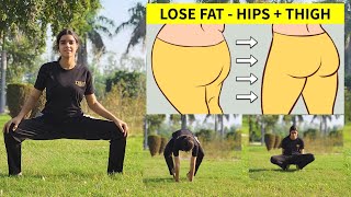 Exercise for Thighs Fat Calves Fat  5 min Body Slimming  Reduce Belly Fat and Slim Big Thigh [upl. by Moberg]