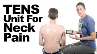 How to Use a TENS Unit for Neck Pain Relief  Ask Doctor Jo [upl. by Eirol]