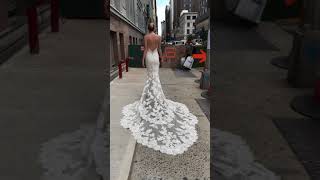 2017 The Knot Couture Show New York  Mercedes Enzoani Gown [upl. by Poole]