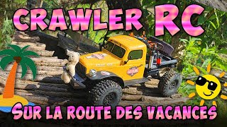 CRAWLER RC  Bouchon sur la route des vacances [upl. by Silin39]