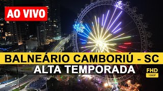 DRONE AO VIVO BALNEÁRIO CAMBORIÚ SANTA CATARINA [upl. by Joash]