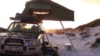 Gordigear Roof Top Tent  Esperance  Western Australia [upl. by Fionna]