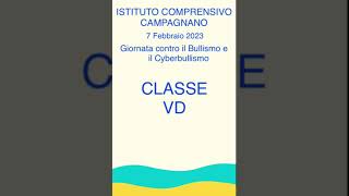 Giornata contro il Bullismo e Cyberbullismo Classe VDIC Campagnano [upl. by Ferdinand290]