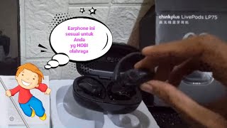 Review Earphone Lenovo ThinkplusLP75 [upl. by Jillane346]