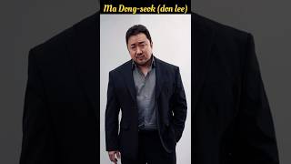 Ma Dongseok🎬 donlee korean american actor lifestyle celebrity shortvideo madongseok yt [upl. by Icyaj848]