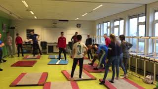 Van Dinther PT Workshops Zelfverdediging en Kickboksen op het Cambium College in Zaltbommel [upl. by Chery]